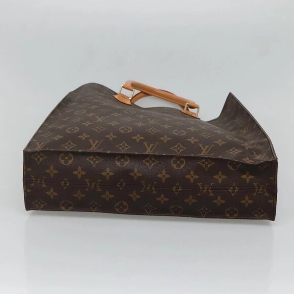 LOUIS VUITTON Monogram Sac Plat Hand Bag M51140 LV Auth 128776 - Picture 5 of 16